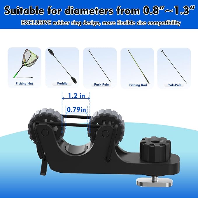 Держатель для весла для каяка, – обзор и цена Fish Finder Mount